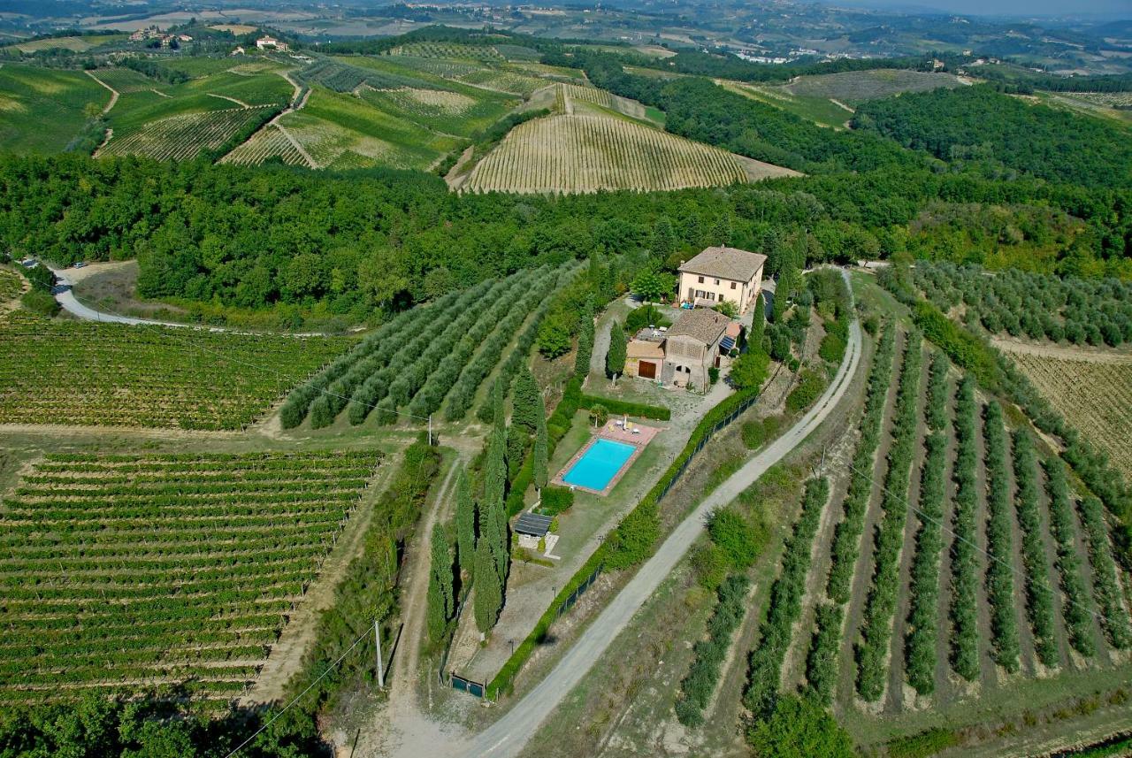 Podere Remignoli Apartment San Gimignano Bagian luar foto