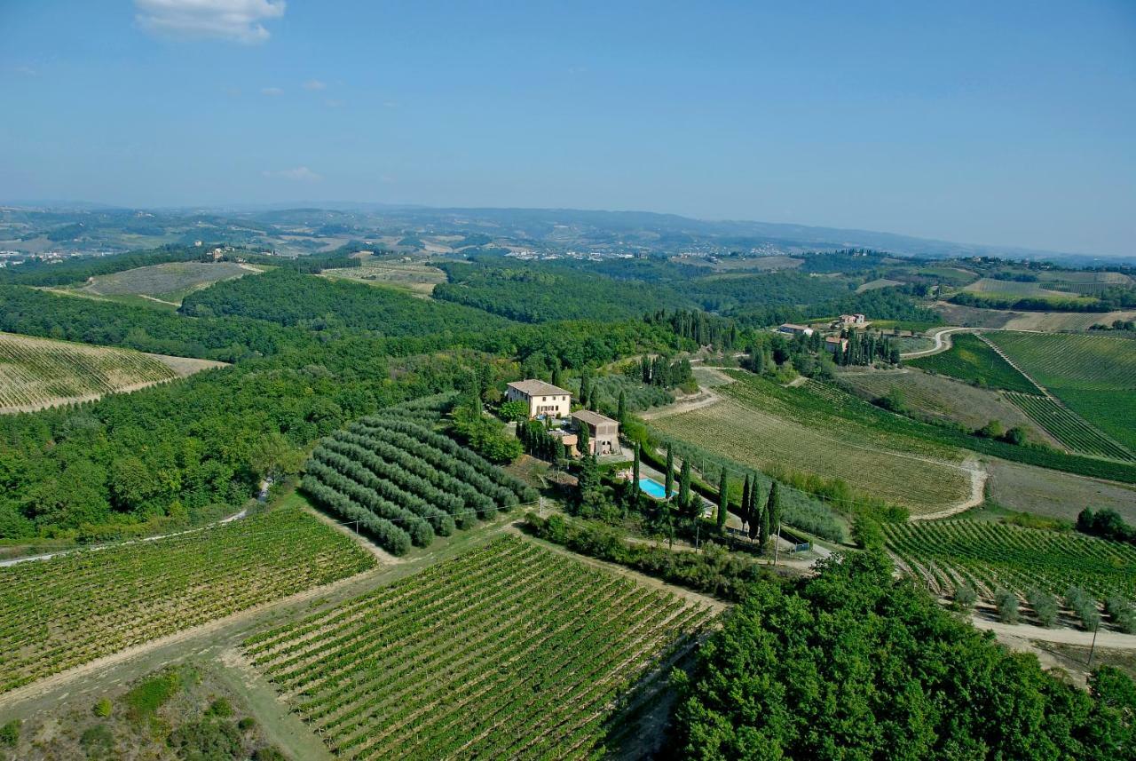 Podere Remignoli Apartment San Gimignano Bagian luar foto