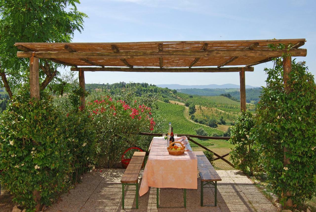 Podere Remignoli Apartment San Gimignano Bagian luar foto