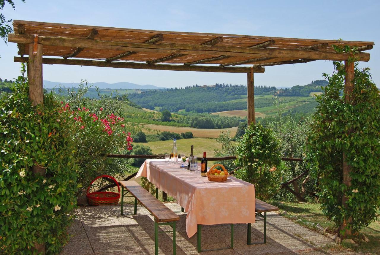 Podere Remignoli Apartment San Gimignano Bagian luar foto